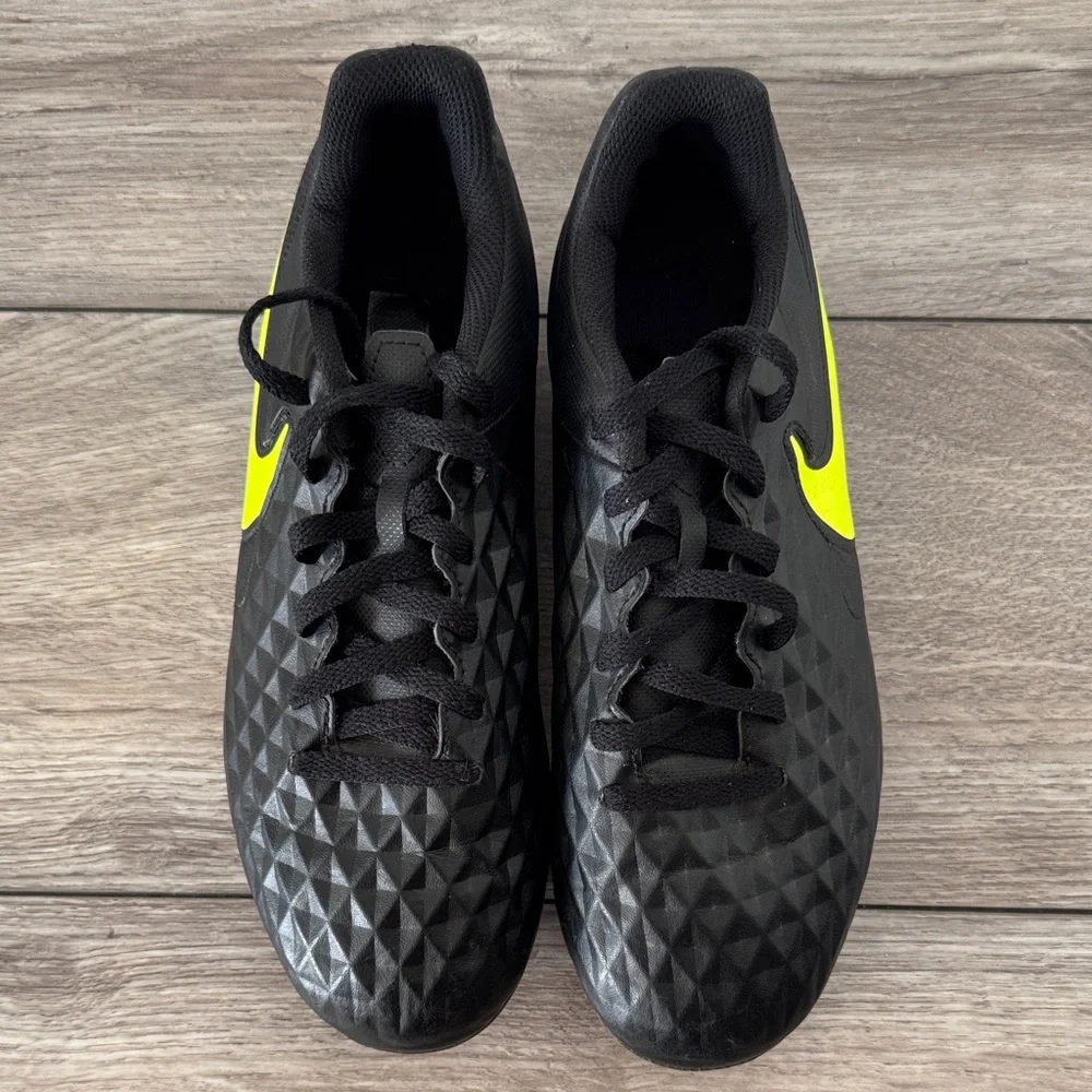 Nike Tiempo Legend 8 Club MG Black with Volt Accents‎